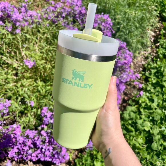 Like-new Stanley 20 oz. Quencher H2.O FlowState Tumbler in Pomelo - Picture 6 of 6